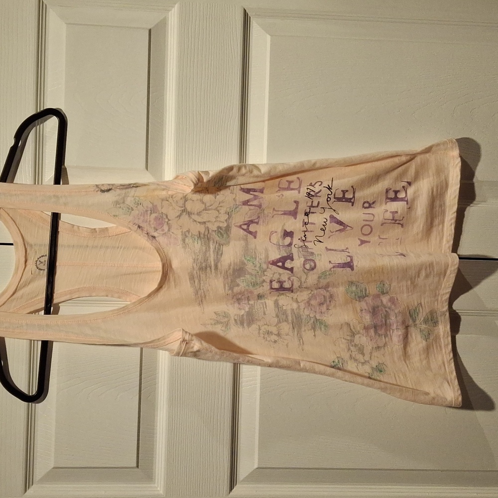 American Eagle Vintage Cotton Raceback Tank